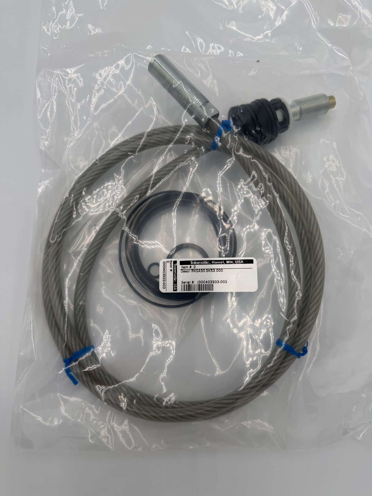 Cable Cylinder Repair Kit 3" Diameter 53" Stroke