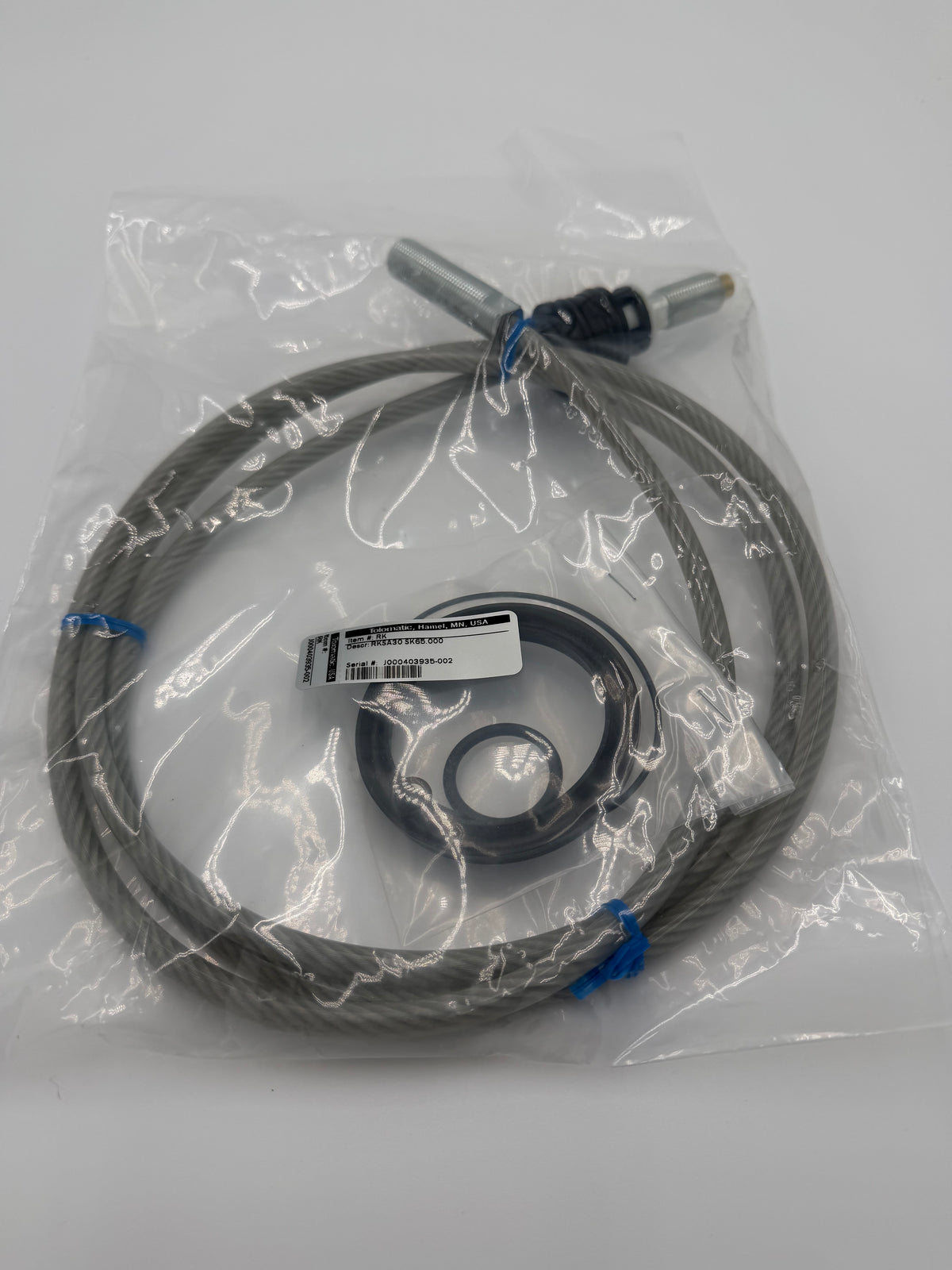 Cable Cylinder Repair Kit 3" Diameter 65" Stroke