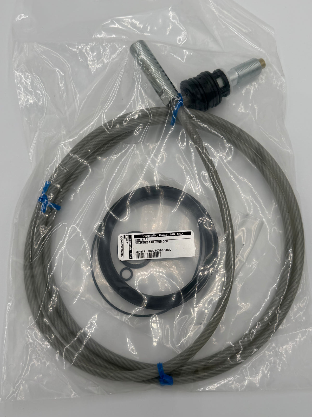 Cable Cylinder Repair Kit 4" Diameter 65" Stroke