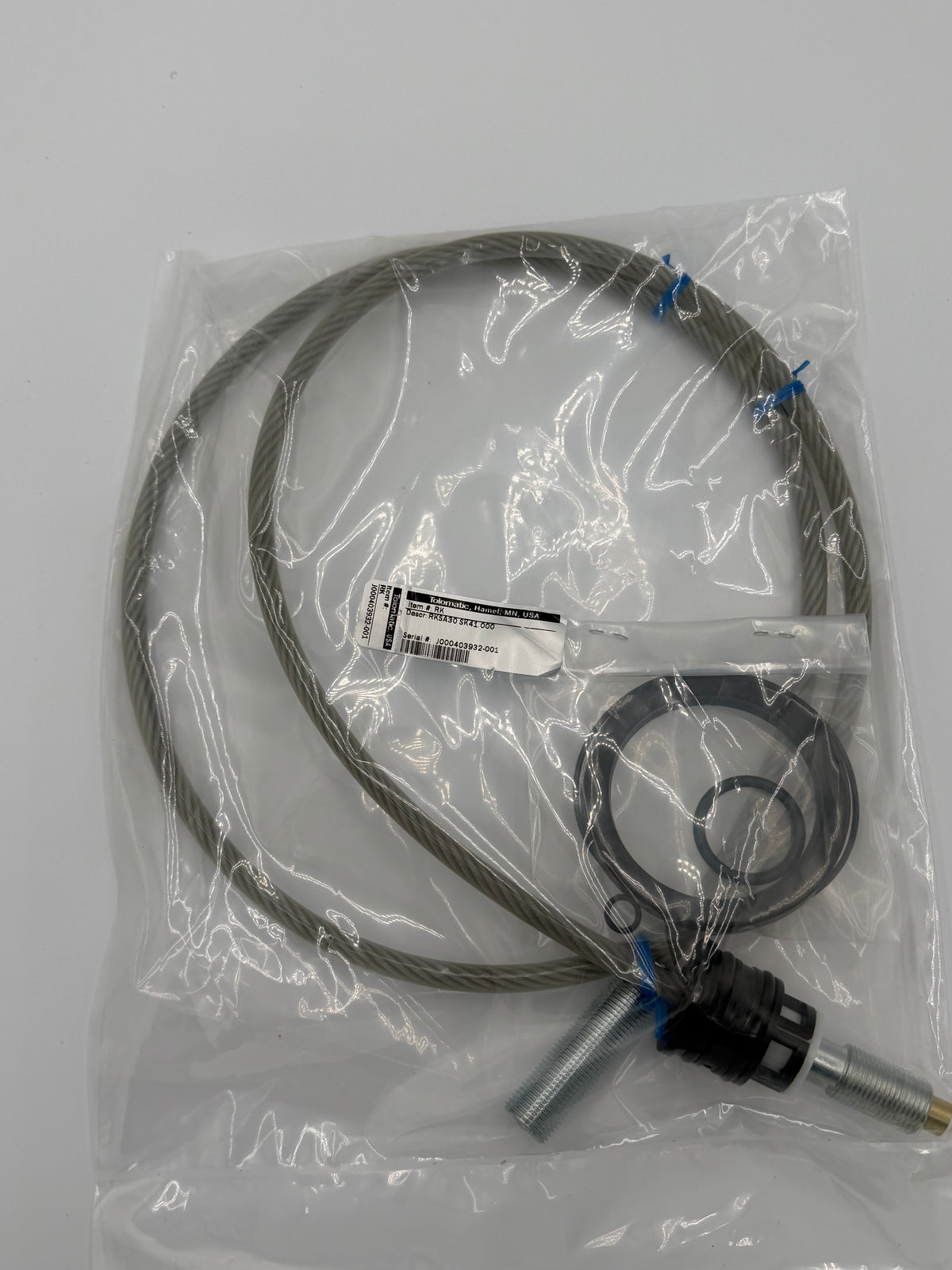 Cable Cylinder Repair Kit 3" Diameter 41" Stroke